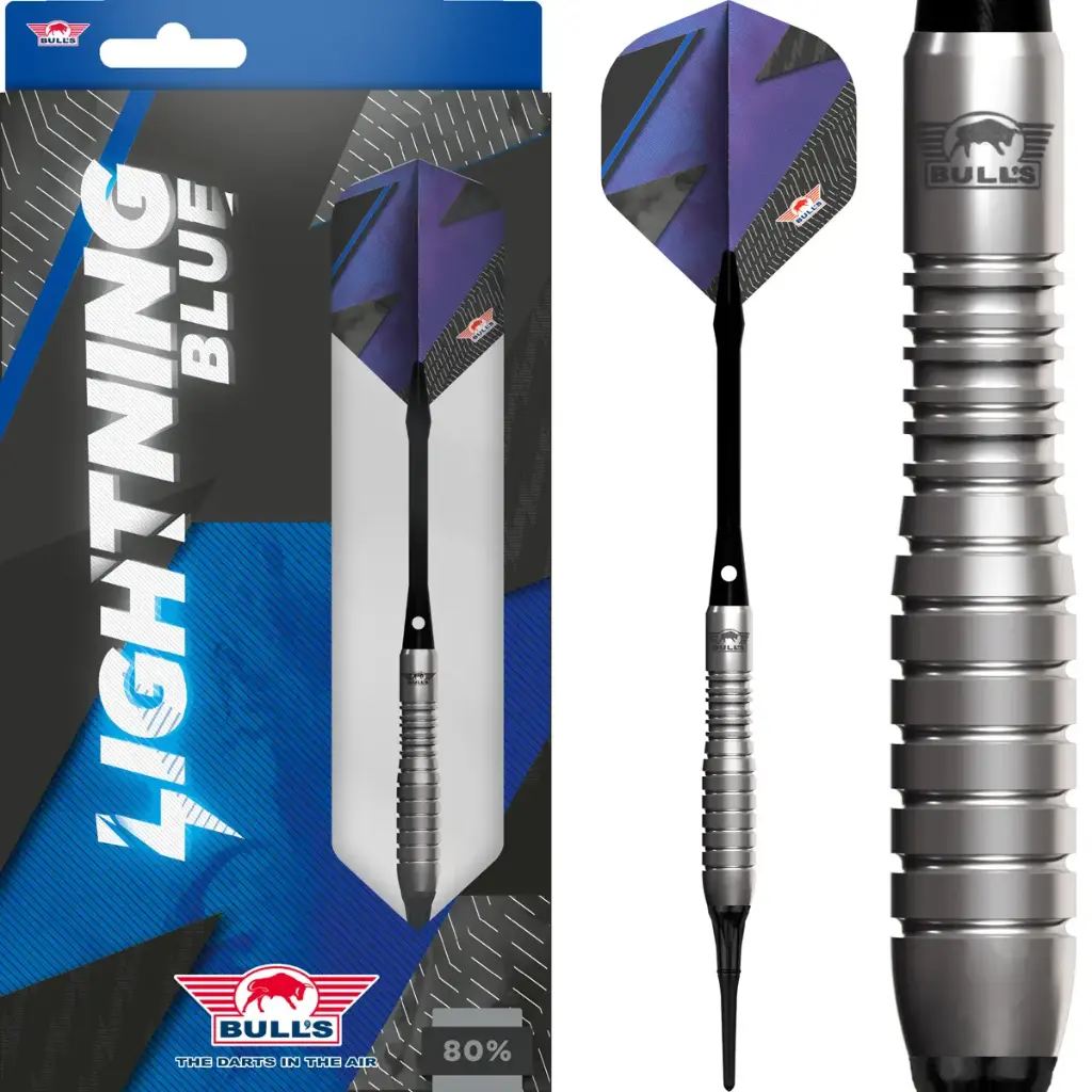 Bull's Softtip Lightning Blue 80% 20 gram 