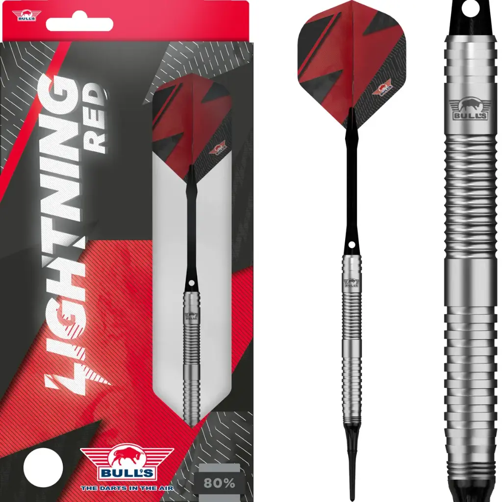 Bull's Softtip Lightning Red 80% 21 gram 