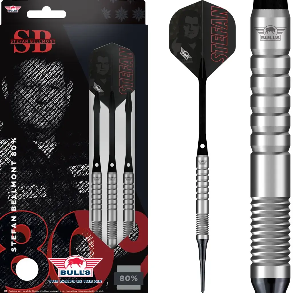 Bull's Softtip Stefan Bellmont 80% 18 gram 
