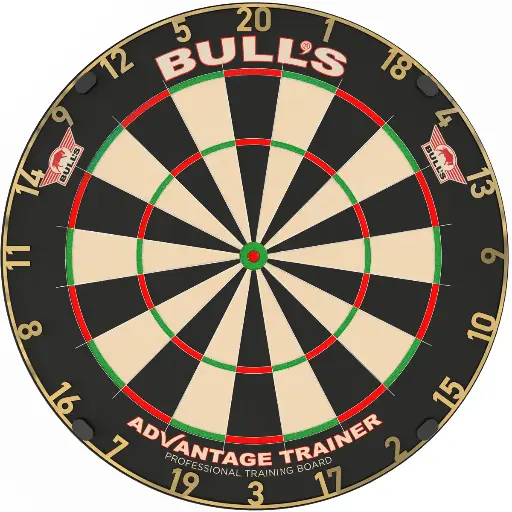 [BU-68003] Bull's Advantage Trainer Dartboard Gold 