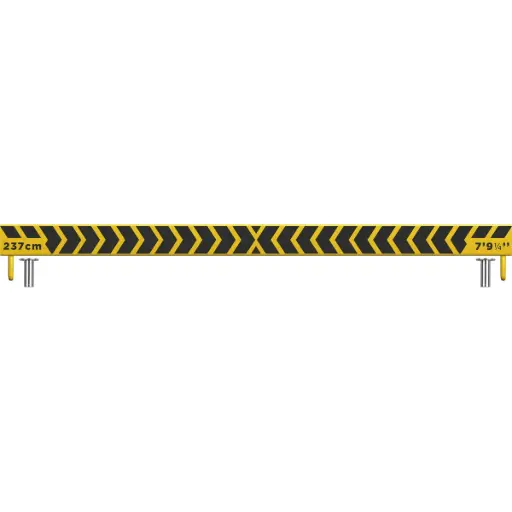 [BU-70013] Bull's Yellow Steel Oche Printed incl. 2 buses 